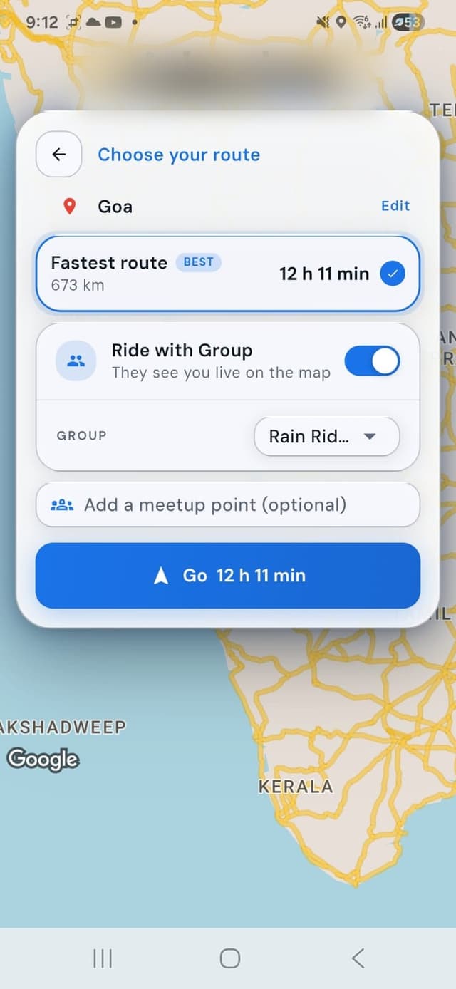 Live Ride & Invite